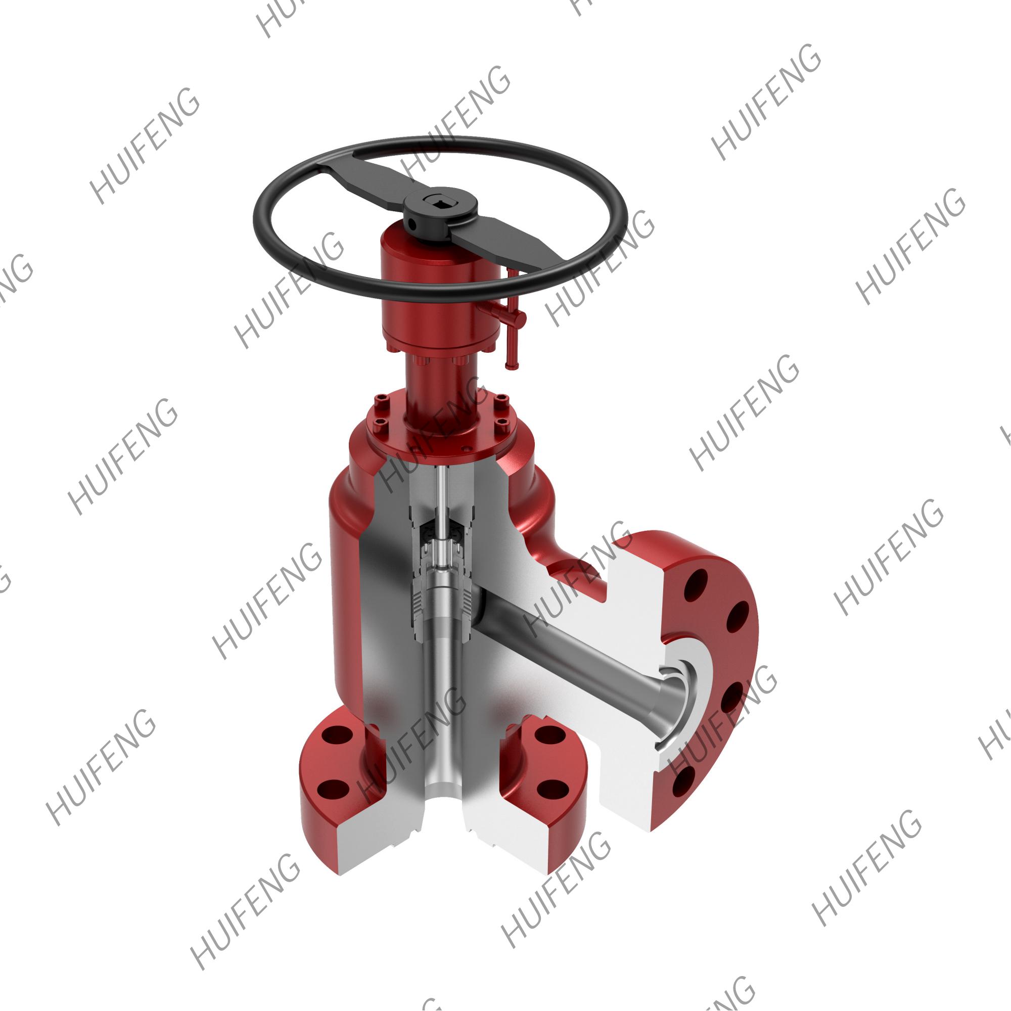 Cage type throttle valve